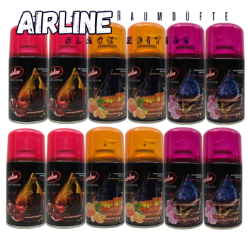 12 x Airline Lufterfrischer Nachfüller passend auch für Airwick Fresh Matic